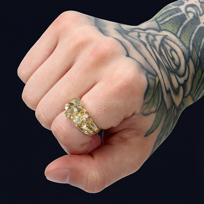 Nugget Ring in Gold