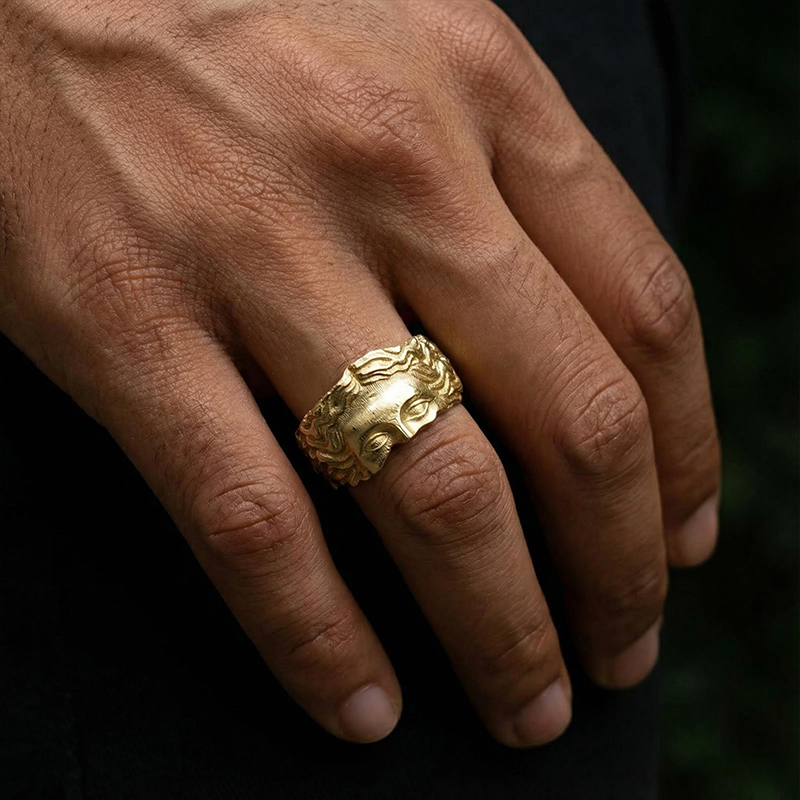 Venus Half Face Open Ring