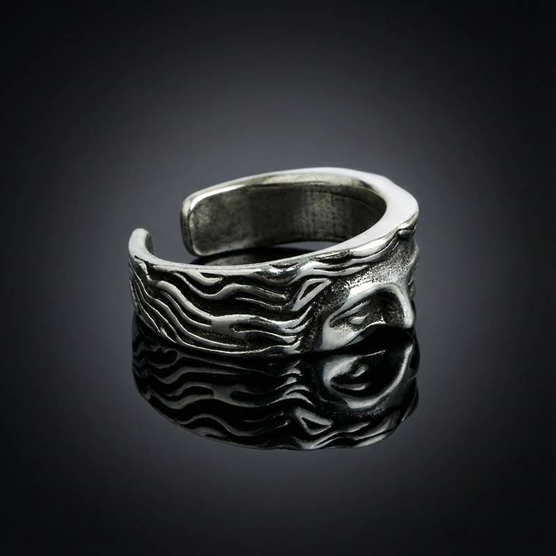 Venus Half Face Open Ring