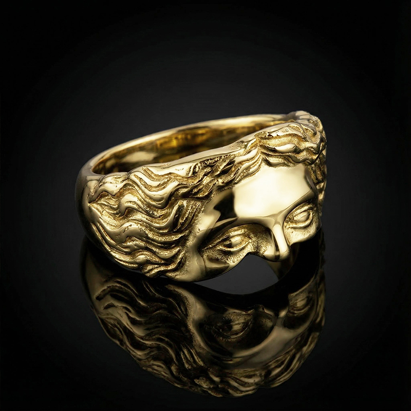 Venus Half Face Open Ring