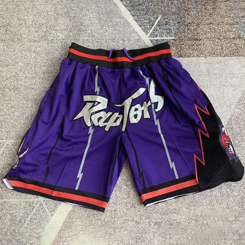 Hip Hop Retro Magic Pocket Embroidered Basketball Shorts