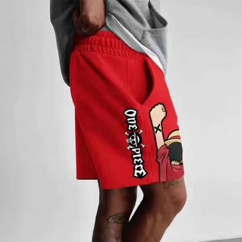 Anime Personalized Printed Cotton Shorts