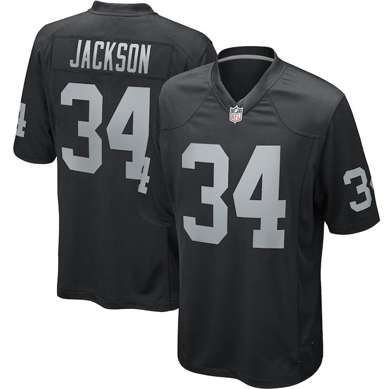 Raiders football jersey No. 34