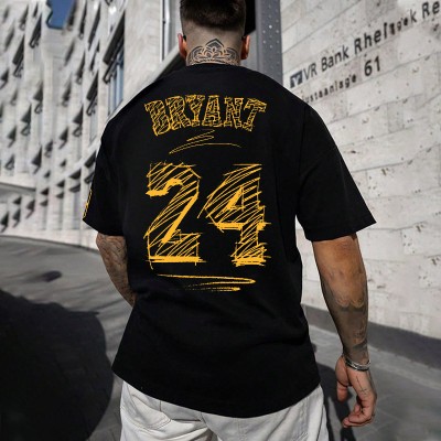Hip Hop Basketball Game 24 Athletic T-Shirt