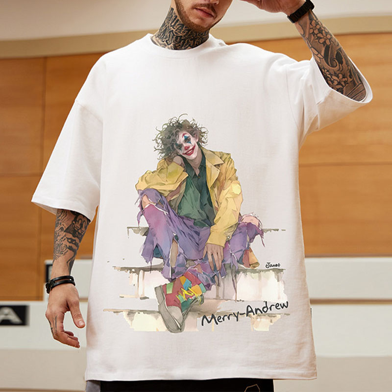 Hip Hop Clown Graphic T-Shirt