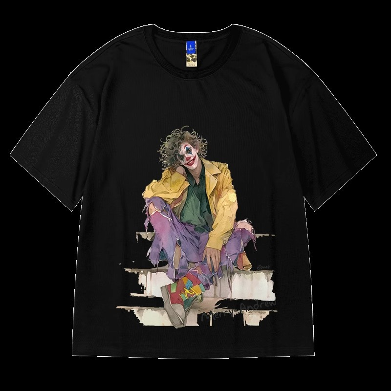 Hip Hop Clown Graphic T-Shirt