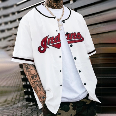 Hip Hop Baseball League Graphic Sport Shirt