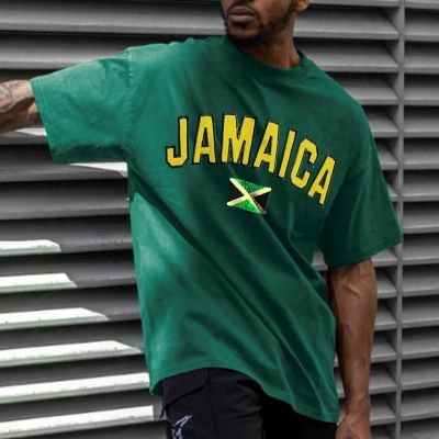 Jamaica Printed Cotton T-Shirt