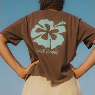 Fuchsia Patterned Cotton T-shirt