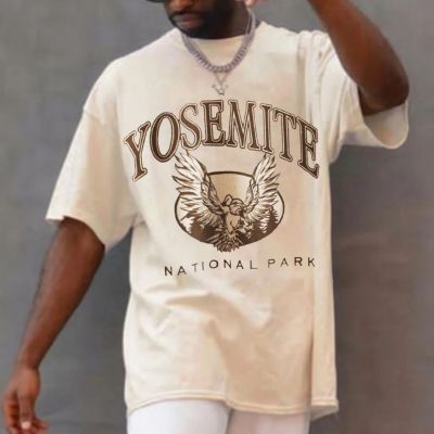 Yosemite National Park Graphic Cotton T-Shirt