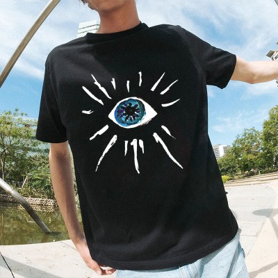 Hip Hop Devil's Eye Graphic T-Shirt