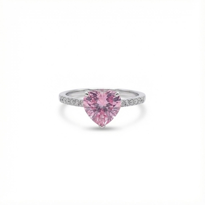 2Ct Heart Cut Engagement Ring