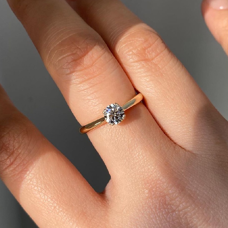 0.5Ct-5Ct Solitaire Diamond Engagement Ring