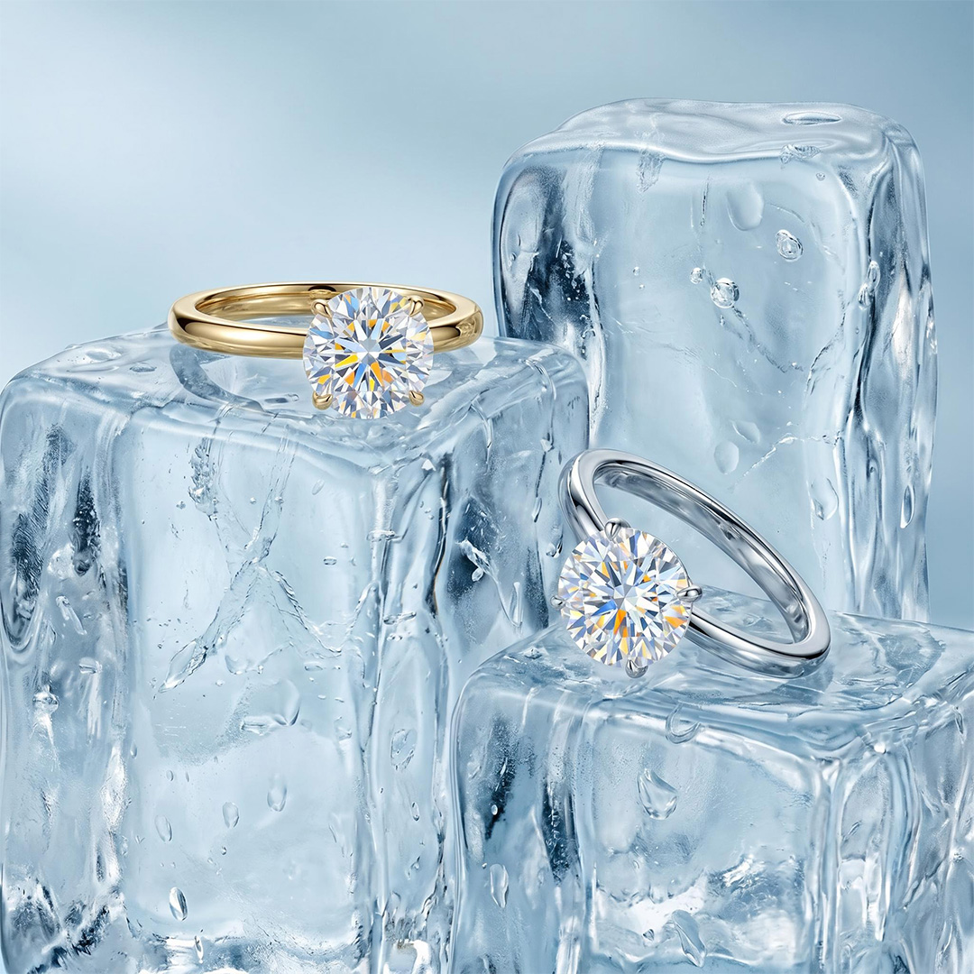 0.5Ct-5Ct Solitaire Diamond Engagement Ring