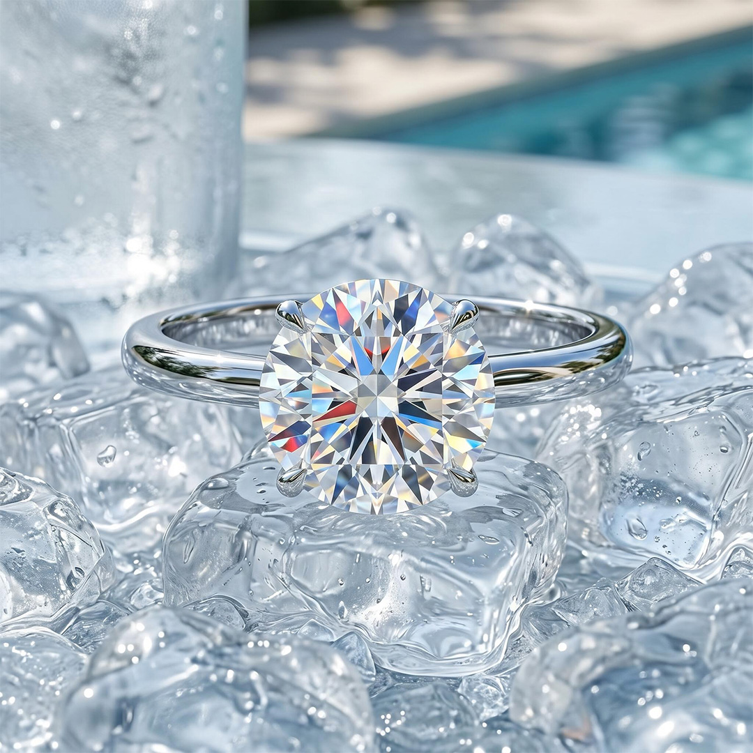 0.5Ct-5Ct Solitaire Diamond Engagement Ring