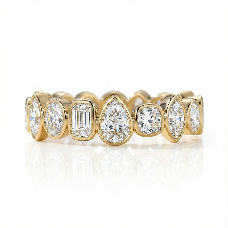 Mixed Shape Diamond Eternity Band Mixed Shape Diamond Eternity Band