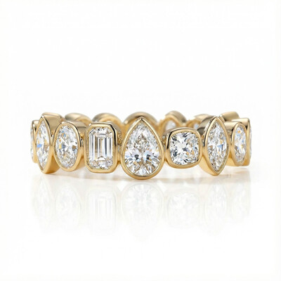 Mixed Shape Diamond Eternity Band