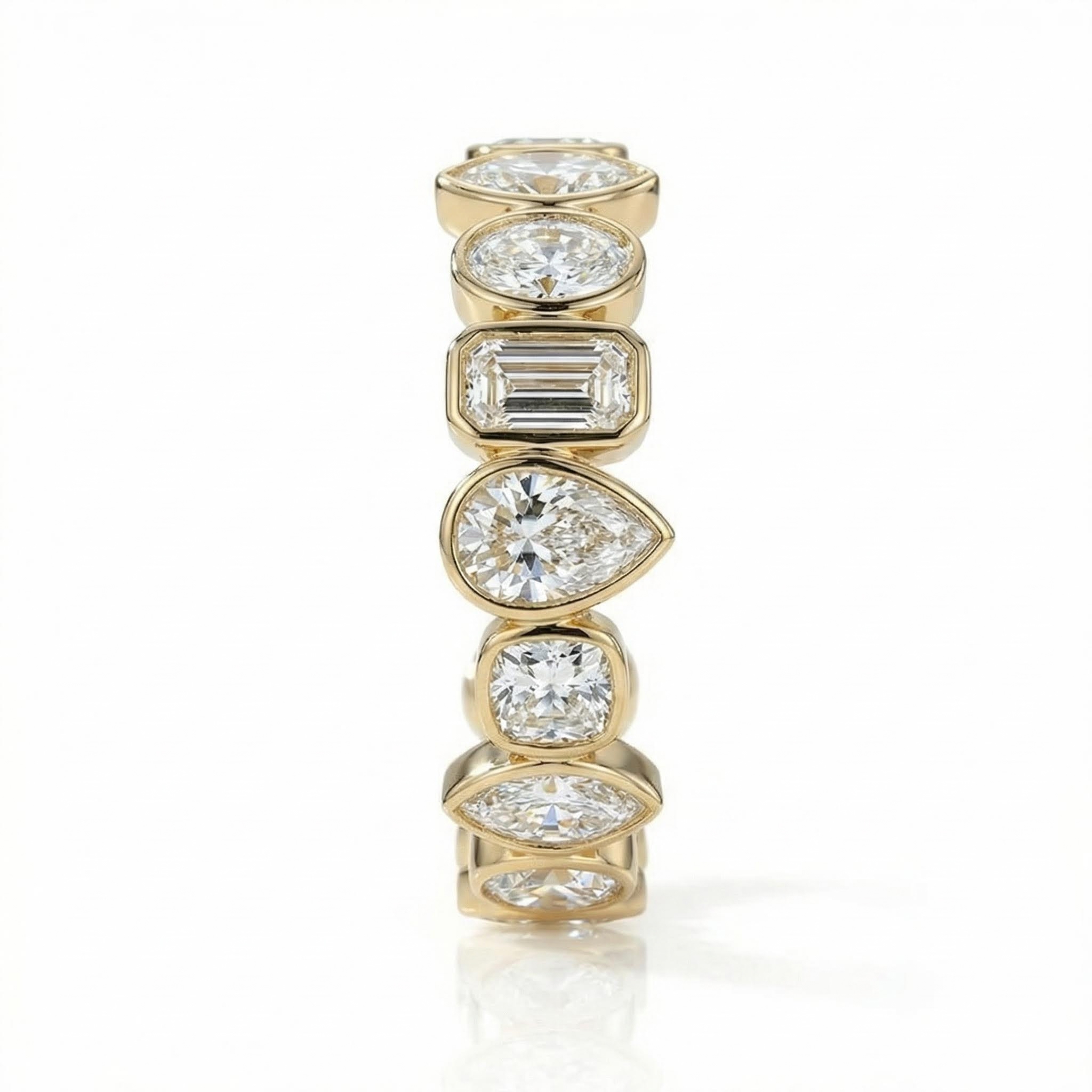 Mixed Shape Diamond Eternity Band Mixed Shape Diamond Eternity Band