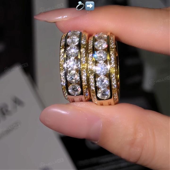 2.64ct. tw. Paved Round Cut Eternity Band