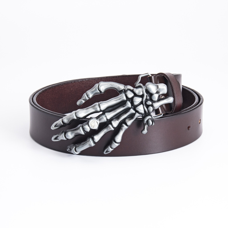 Hip Hop Vintage Skull Hand Claw Belt