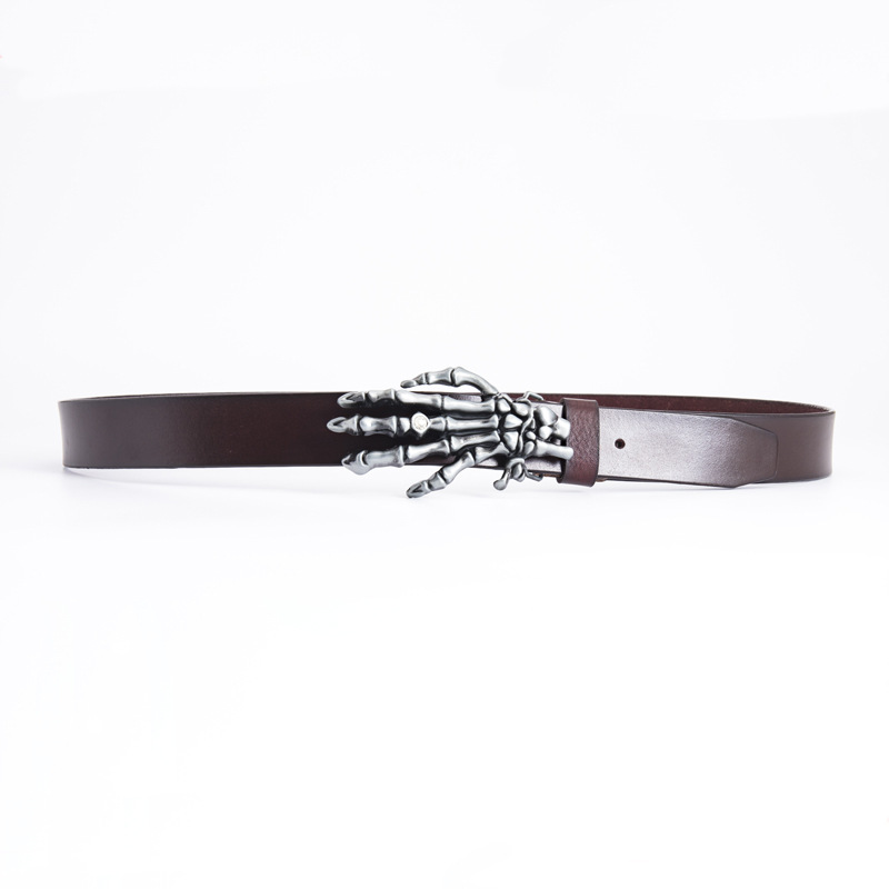 Hip Hop Vintage Skull Hand Claw Belt