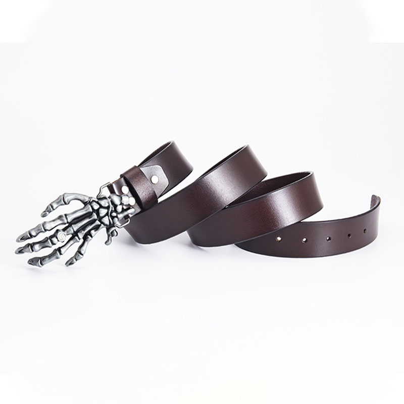 Hip Hop Vintage Skull Hand Claw Belt