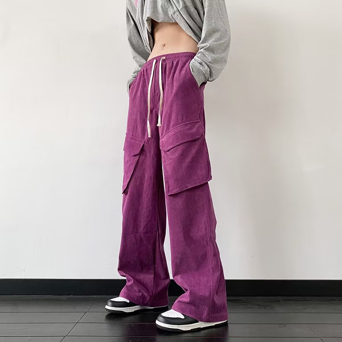 Corduroy Pocket Work Pants