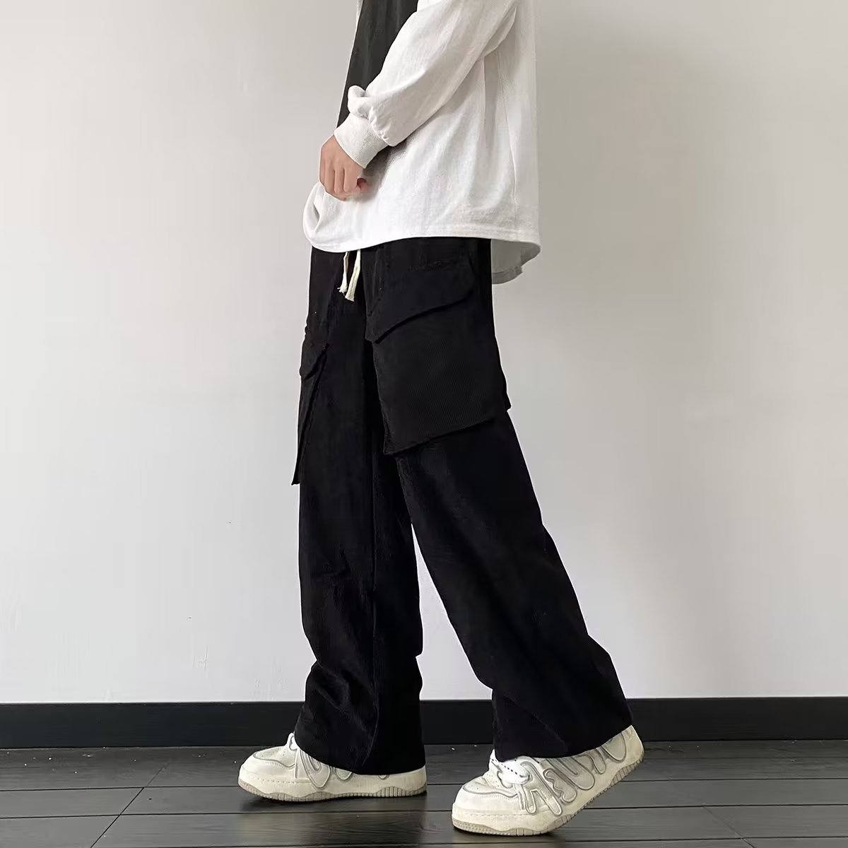 Corduroy Pocket Work Pants