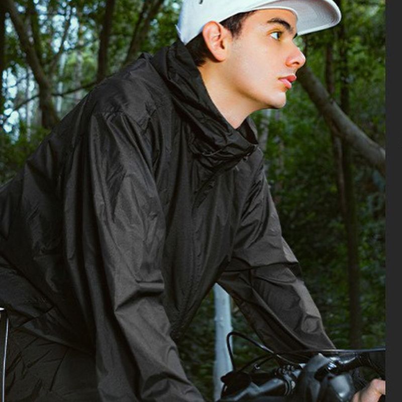 Lightweight UV Protection Outdoor Packable Hoodies Jacket