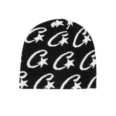 Hip Hop Monogrammed Jacquard Knit Hat