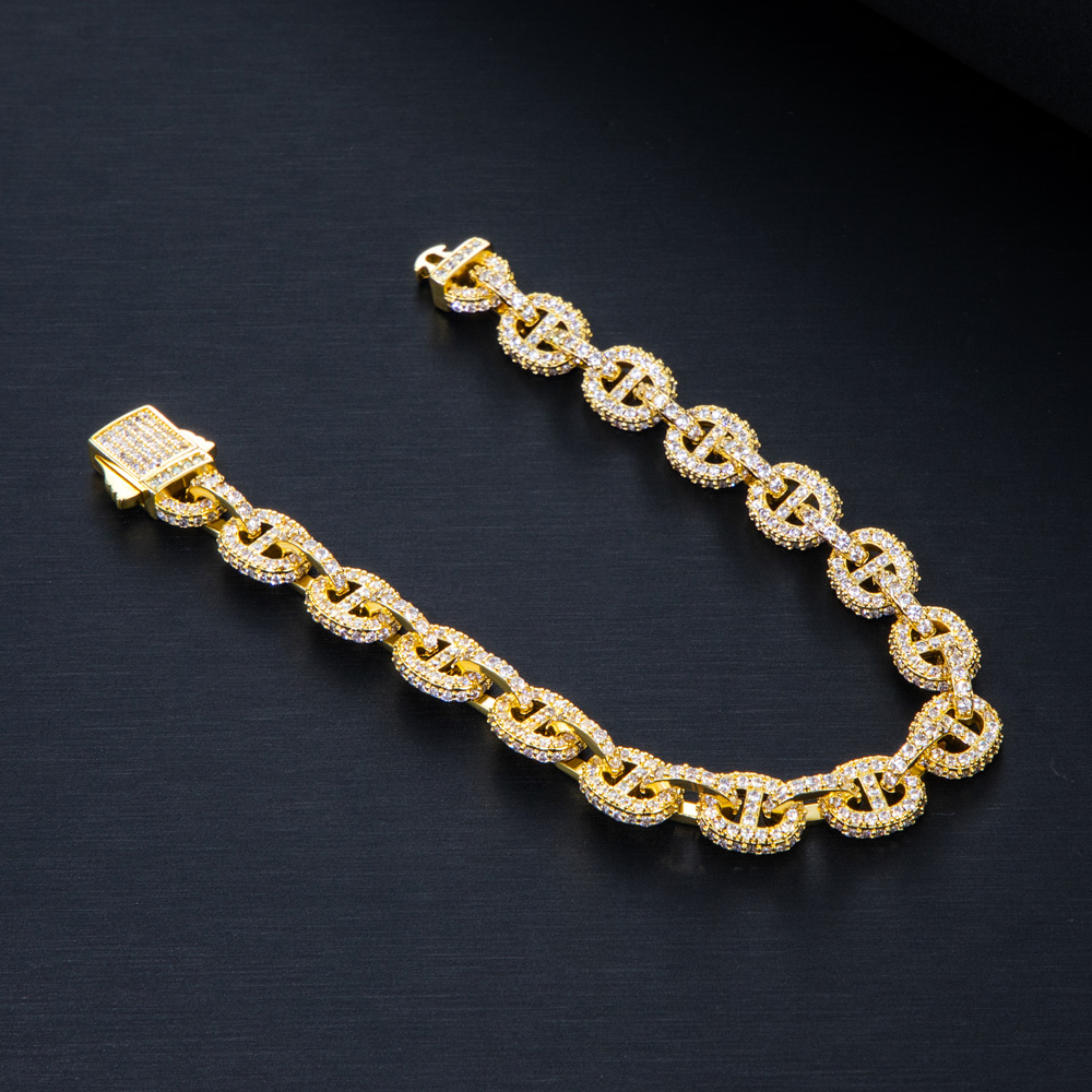 8mm Paved G-Link Bracelet