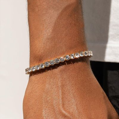 6mm Iced Out Tennis Bracelet