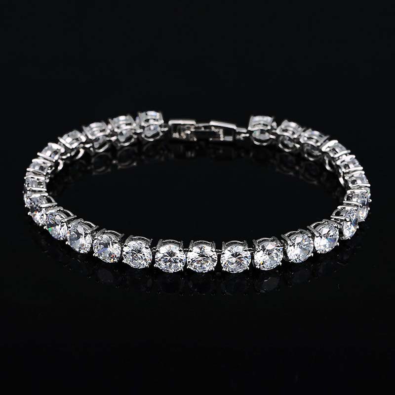 6mm Iced Out Tennis Bracelet