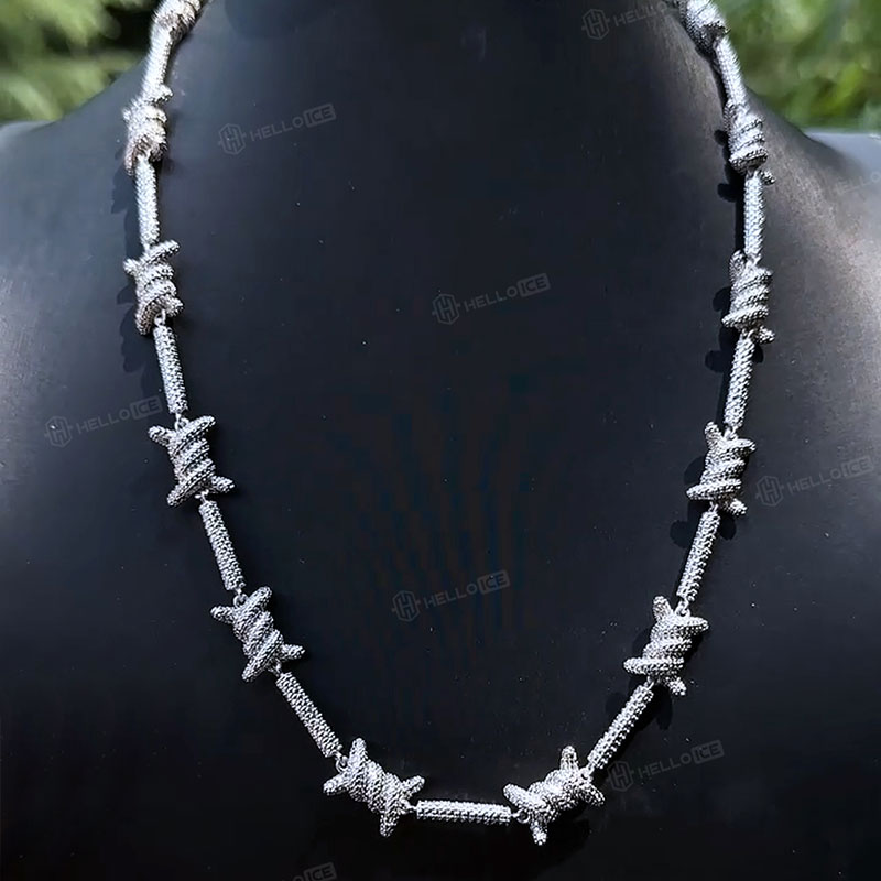 Shining 11mm Thorns Necklace