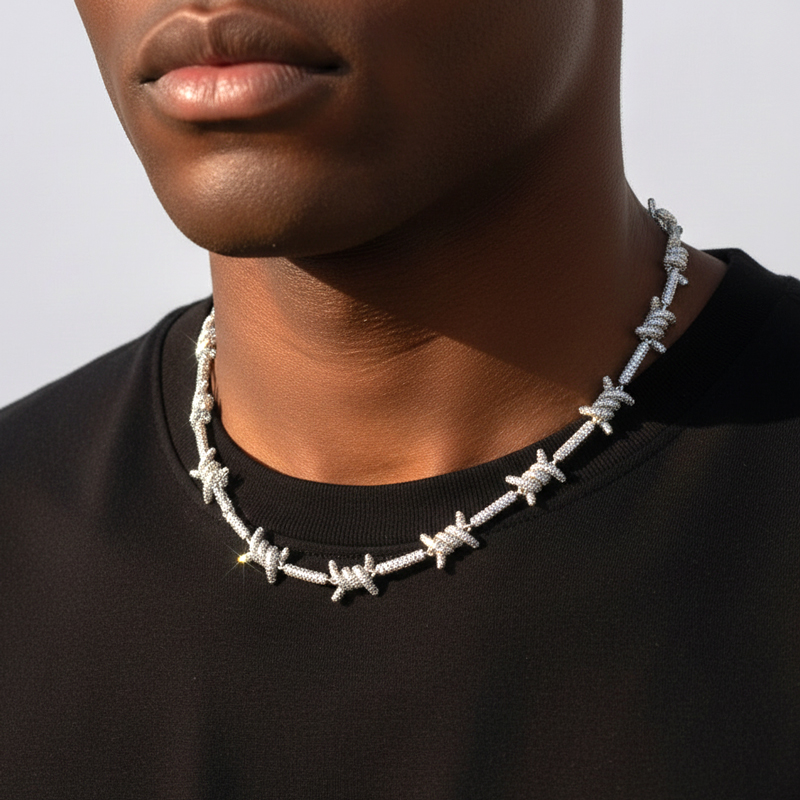 Shining 11mm Thorns Necklace