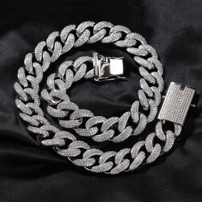 18mm Iced Miami Cuban Chain