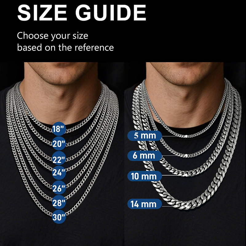 18mm Iced Out Cuban Chain