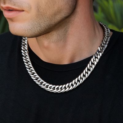 2.5/3.5/4.5/5.5/6/7/8/9/10/13mm Stainless Steel Cuban Chain