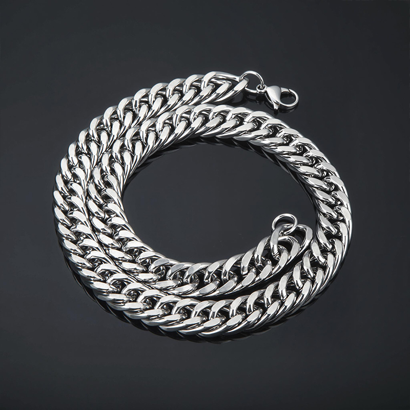 2.5/3.5/4.5/5.5/6/7/8/9/10/13mm Stainless Steel Cuban Chain 2.5/3.5/4.5/5.5/6/7/8/9/10/13mm Stainless Steel Cuban Chain