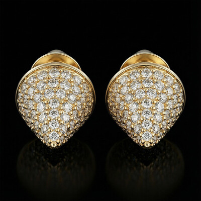 Iced Spike Stud Earrings