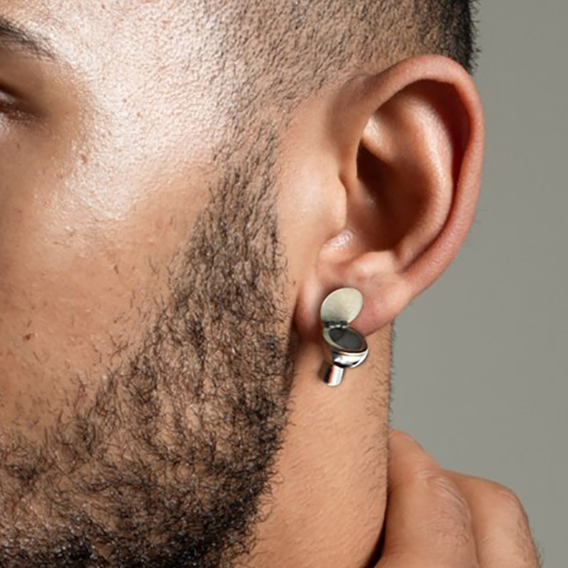 Toilet & Toilet Paper Asymmetrical Earrings Toilet & Toilet Paper Asymmetrical Earrings