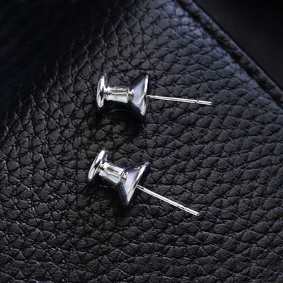 Men's Pushpin Stud Earrings