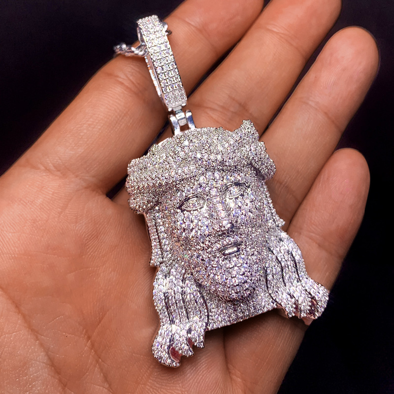 Iced Out Jesus Pendant