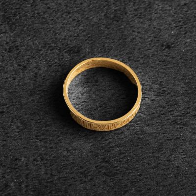 Custom Promise Ring in Gold