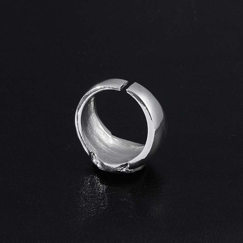 8 Ball Open Ring for Men