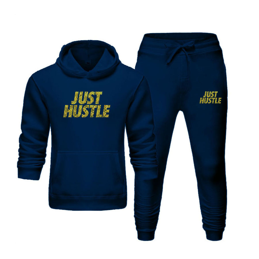 Just Hustle Graphic Hoodie Sweatsuit