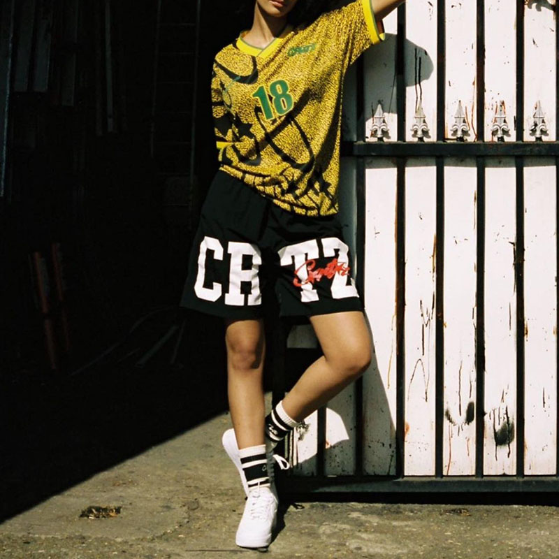 Y2K Hip Hop Printed Sports T-Shirt