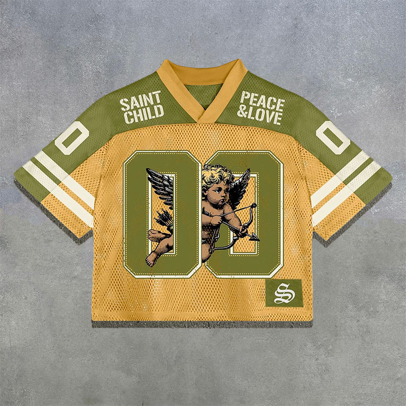 No.00 Digital Print Mesh Jersey
