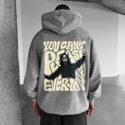 You Can't Please Everyone Halloween Pattern Hoodie