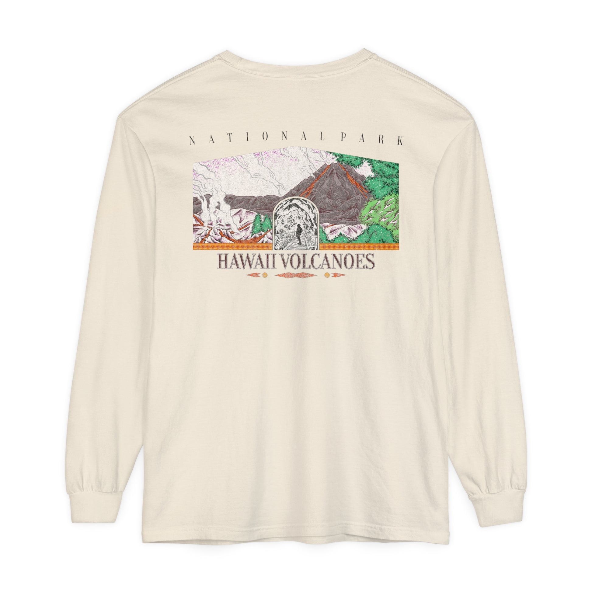 Vintage Hawaii Volcanoes National Park Cotton Sweatshirt